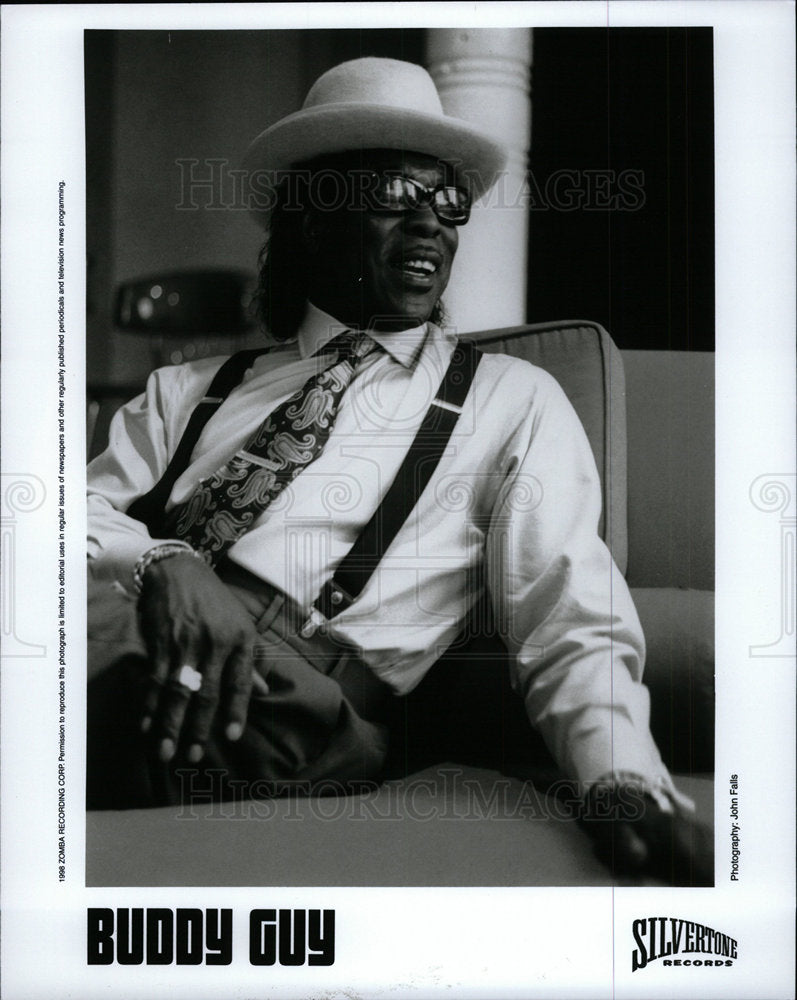 1996 Press Photo Buddy Guy American Jazz Guitarist  - Historic Images