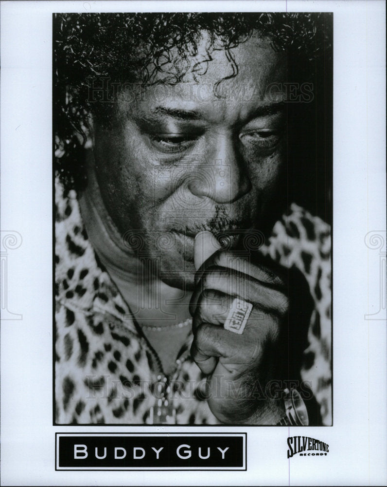 Press Photo Jazz Musician Buddy Guy - Historic Images