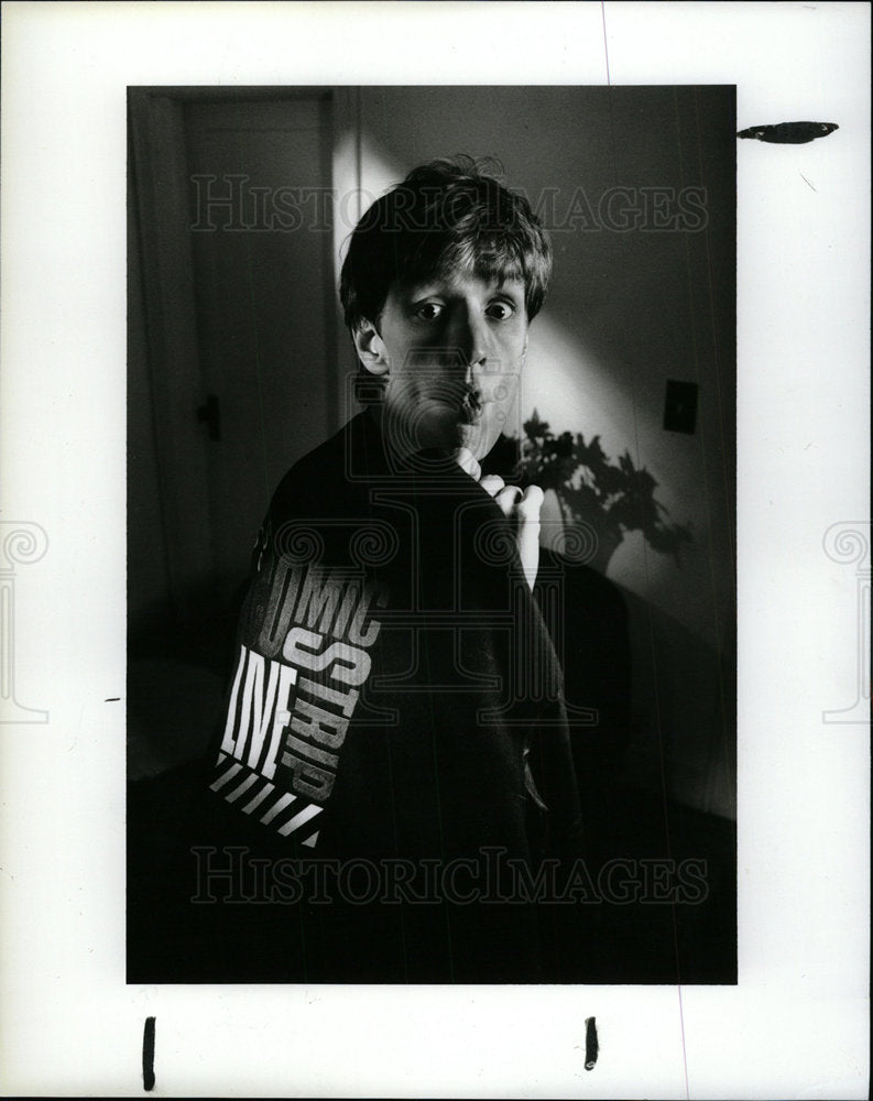 1990 Press Photo Geechy Guy Stand-Up Comedian - Historic Images