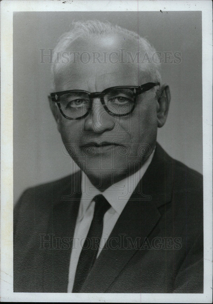 1970 Press Photo Philip Slomovitz Detroit Jewish News - Historic Images