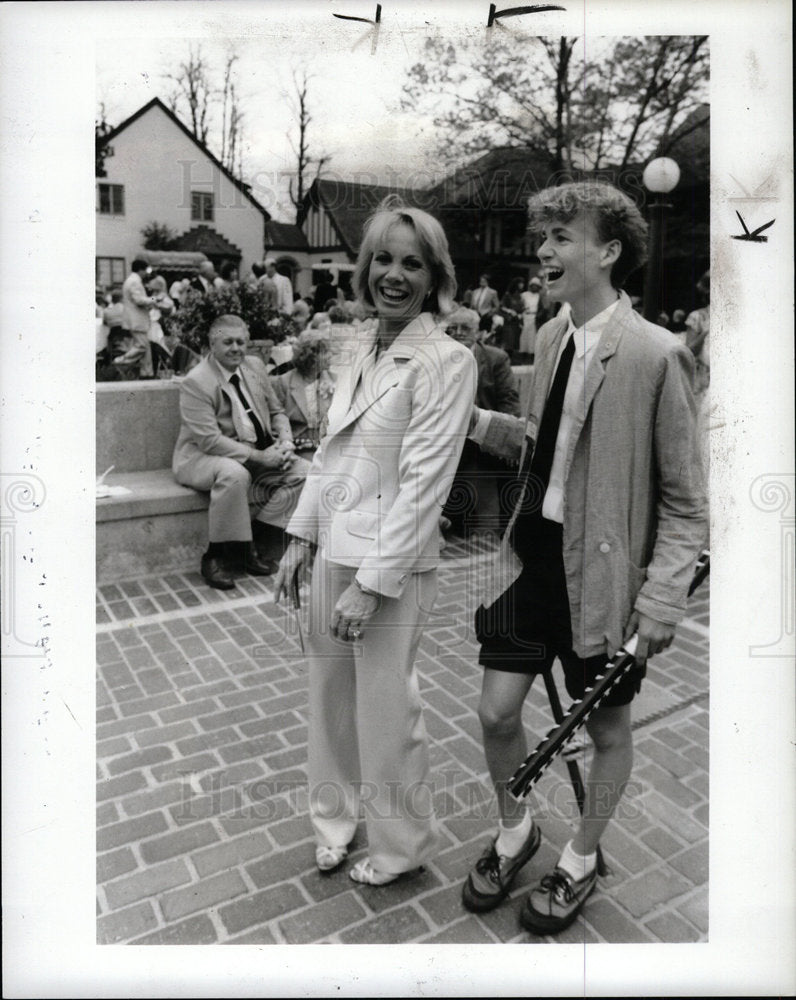 1980 Press Photo Mrs. Joseph Nederlander Businesswoman - Historic Images