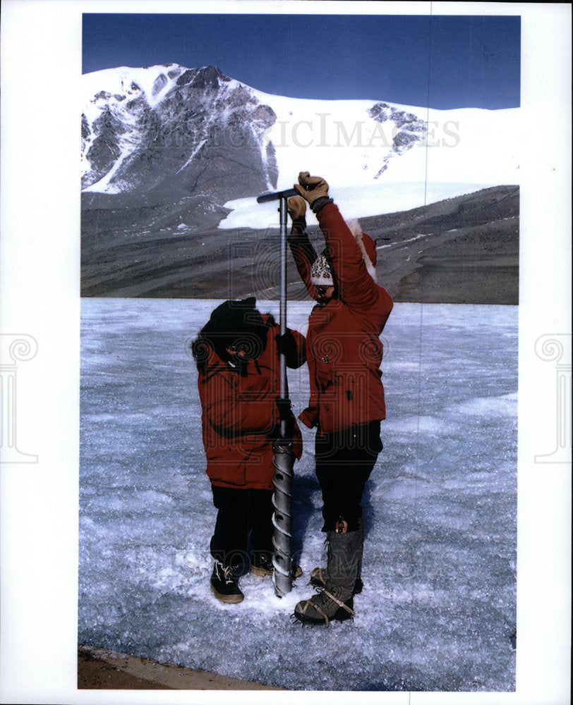 1970 Press Photo Antarctica Expedition Jean Pearson - Historic Images