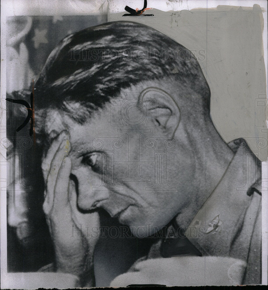 1955 Gaunt Col. John Knox Arnold leader - Historic Images