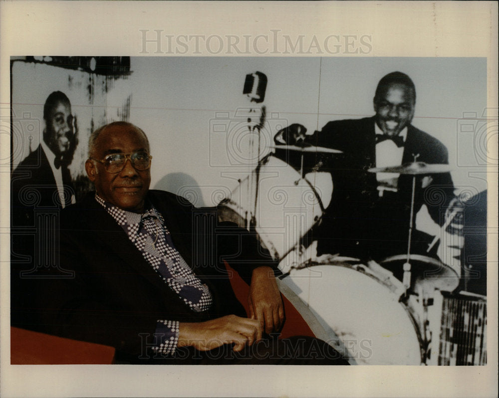 1993 Press Photo Jazz Musician James Jenkins - Historic Images