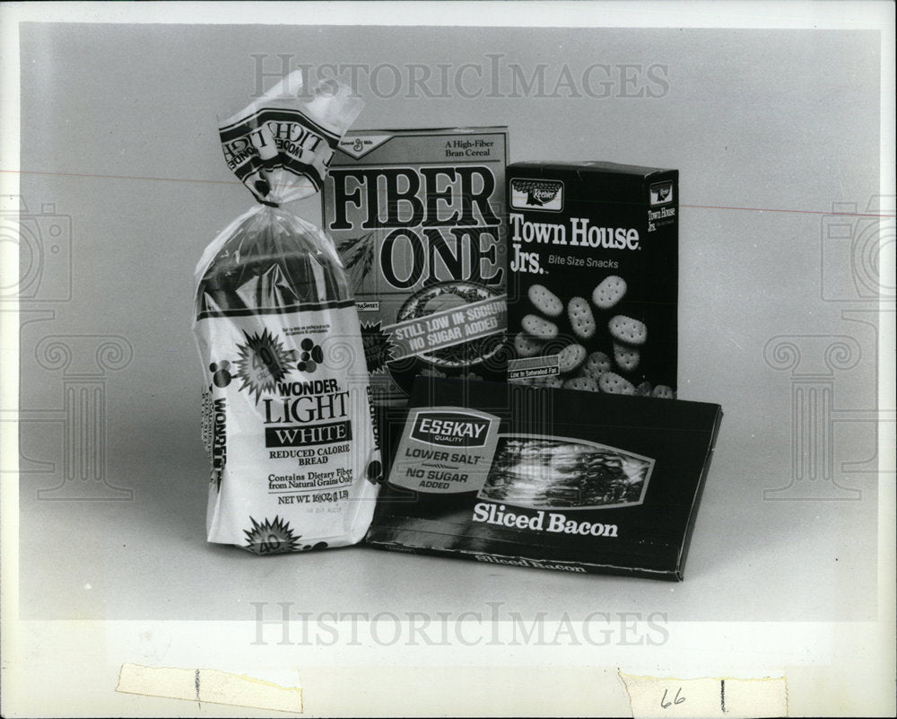 1989 Press Photo variety healthy food - Historic Images