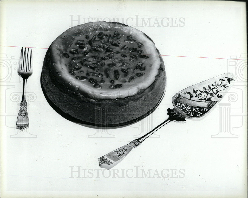 1983 Press Photo Cheese Cake - Historic Images
