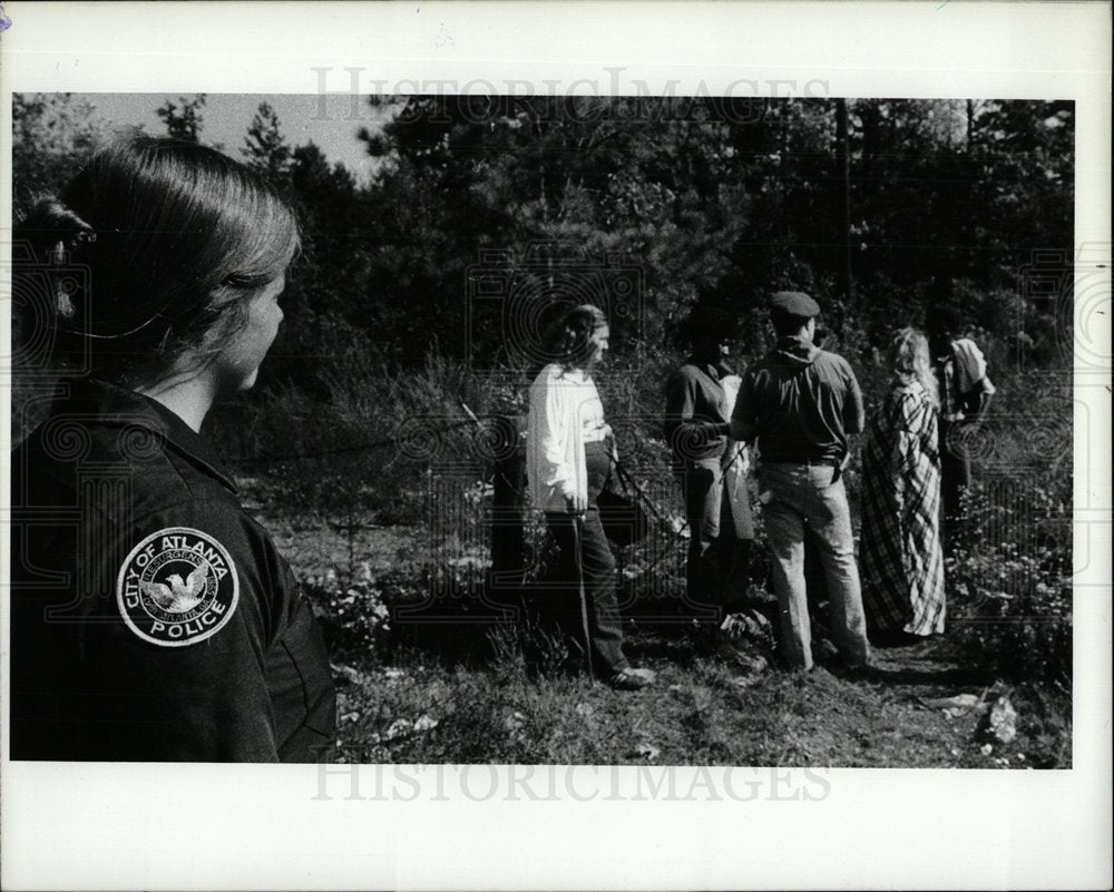 1981 Press Photo Atlanta Police Yvonne O&#39;Brien South  - Historic Images
