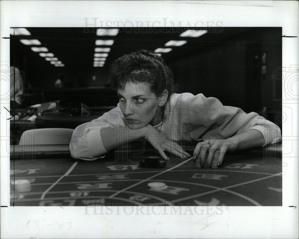 1988 Press Photo Gambling/Casino/New Jersey - Historic Images