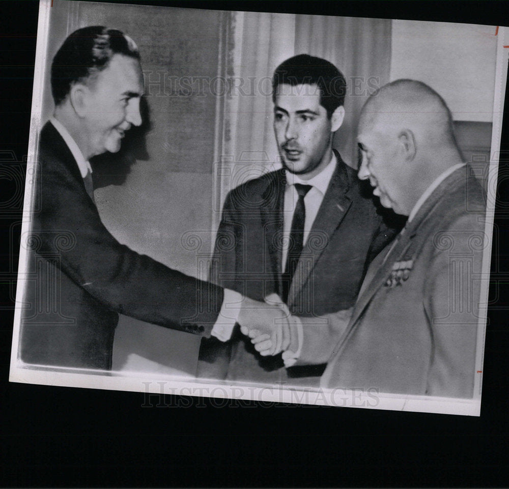1962 Press Photo Soviet Premier Nikita Khrushchev - Historic Images