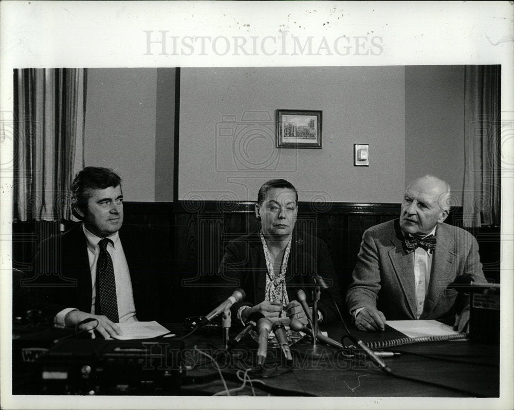 1980 Press Photo JOHN FEIKENS JUDGE KENNETH  FAY O'HARA - Historic Images