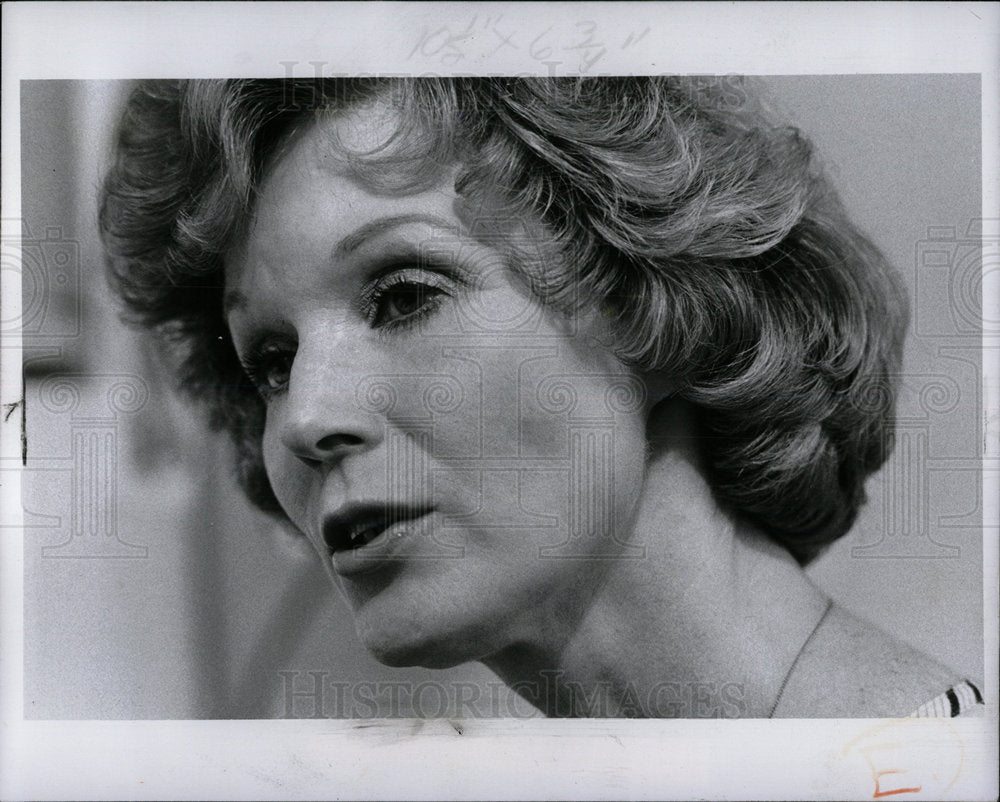 1978 Press Photo Joyce Braithwaite Governor Tim Bieber  - Historic Images