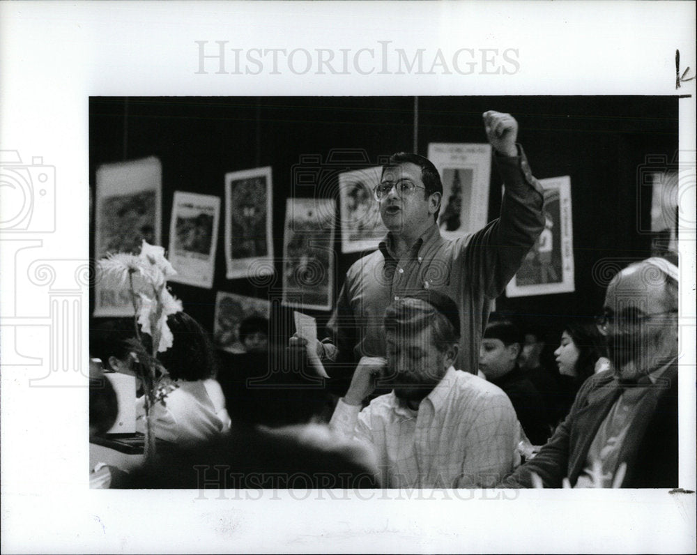 1992 Press Photo Sammy Semp Mike Medow Brian urnovitz  - Historic Images