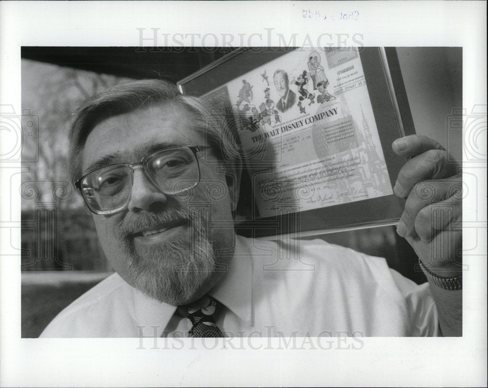 1993 Press Photo Walt Disney Company Cartoon Studio  - Historic Images