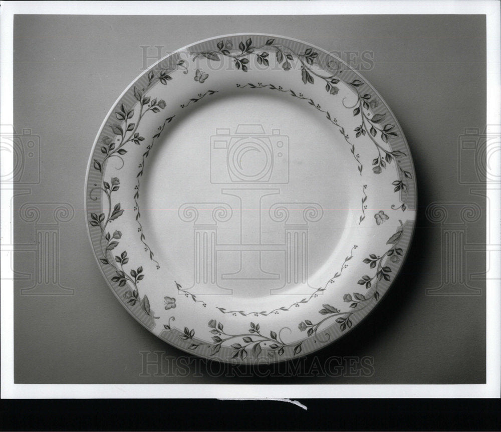 Press Photo Designed dish home appliances dinning table - Historic Images