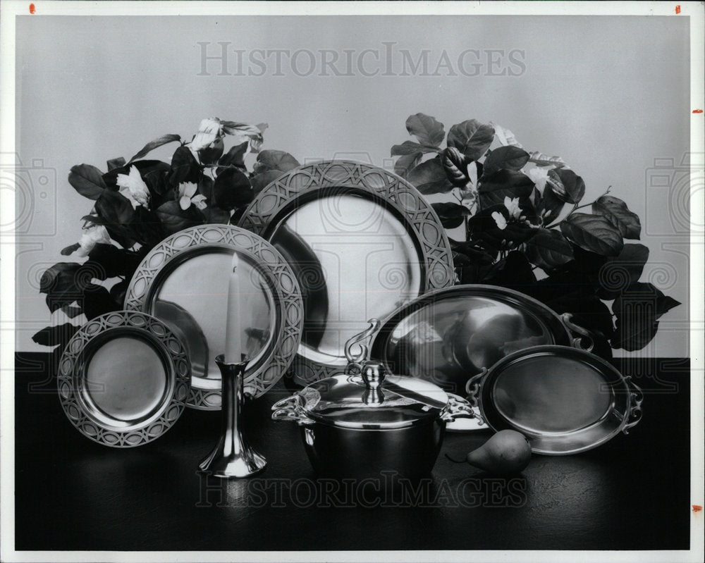 1992 Press Photo Dishes Dish Specific Food Preparation  - Historic Images
