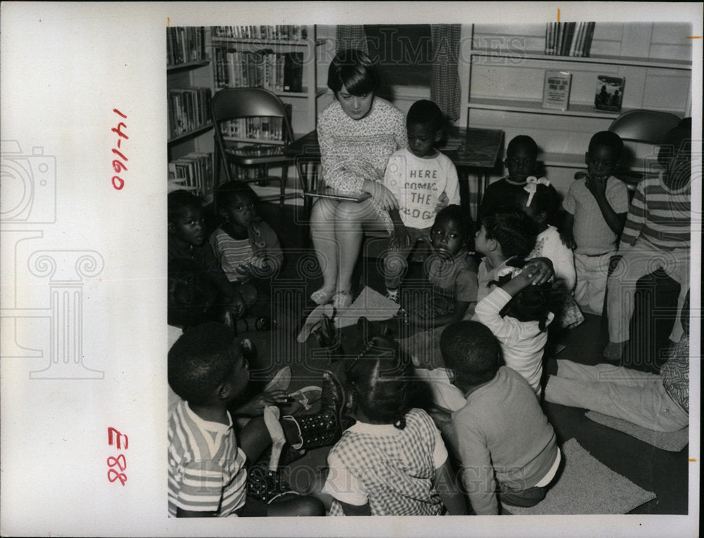 1969 Press Photo Brandenton New Branch Library Center - Historic Images