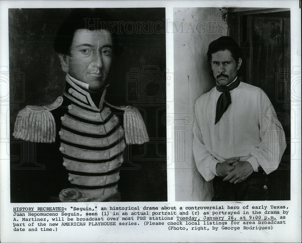 1982 Press Photo A. Martinez (Actor)  - Historic Images