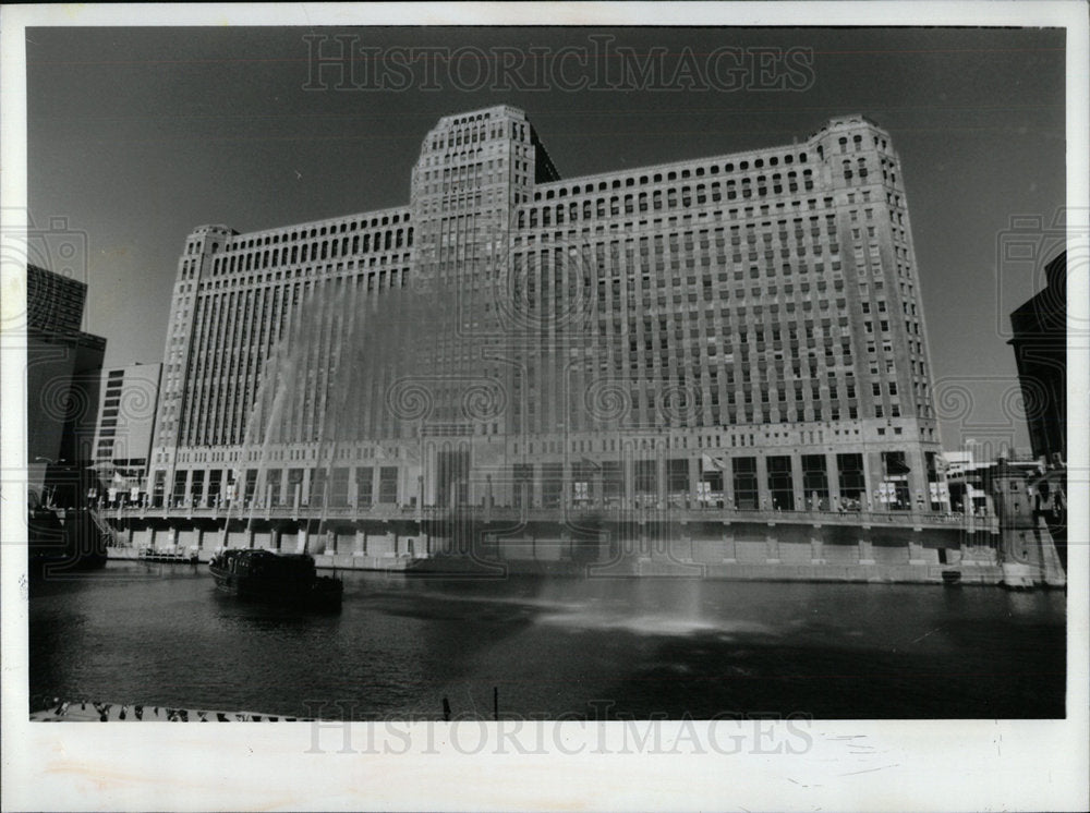 1993 Press Photo World Trade Center Chicago Ceremony - Historic Images