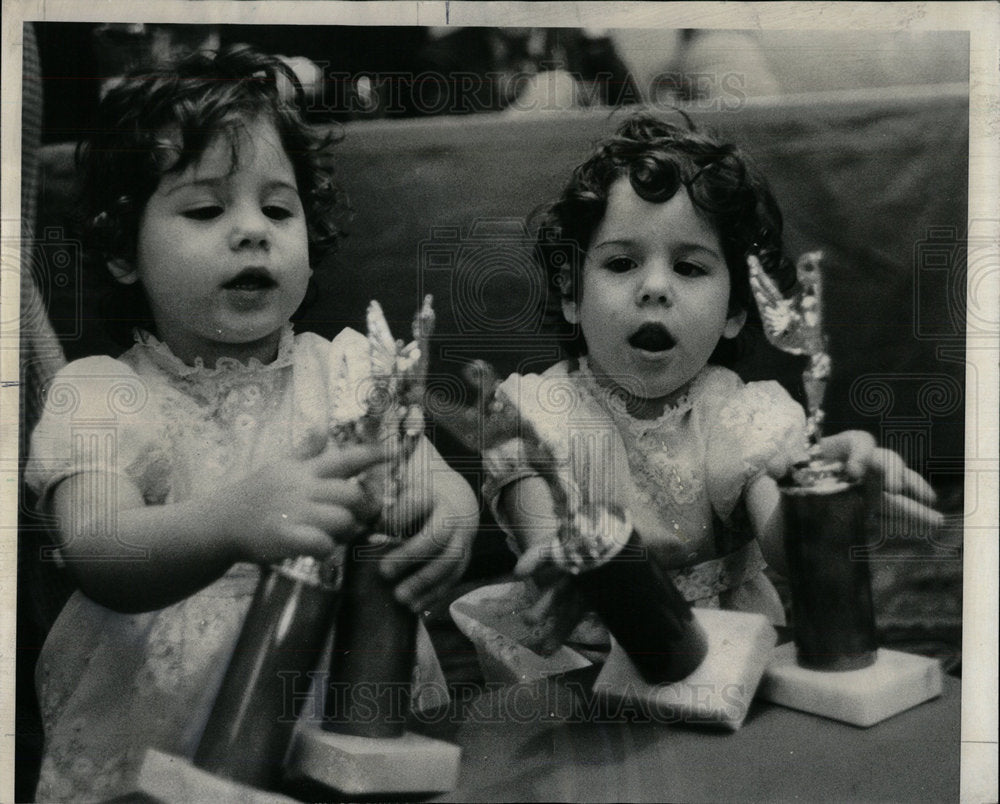 1973 Press Photo Most Identical Twins Bob Bianchi  - Historic Images