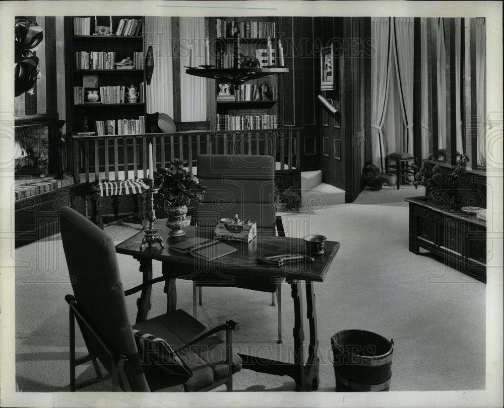 1964 Press Photo Melting Pot Penthouse Apartment - Historic Images