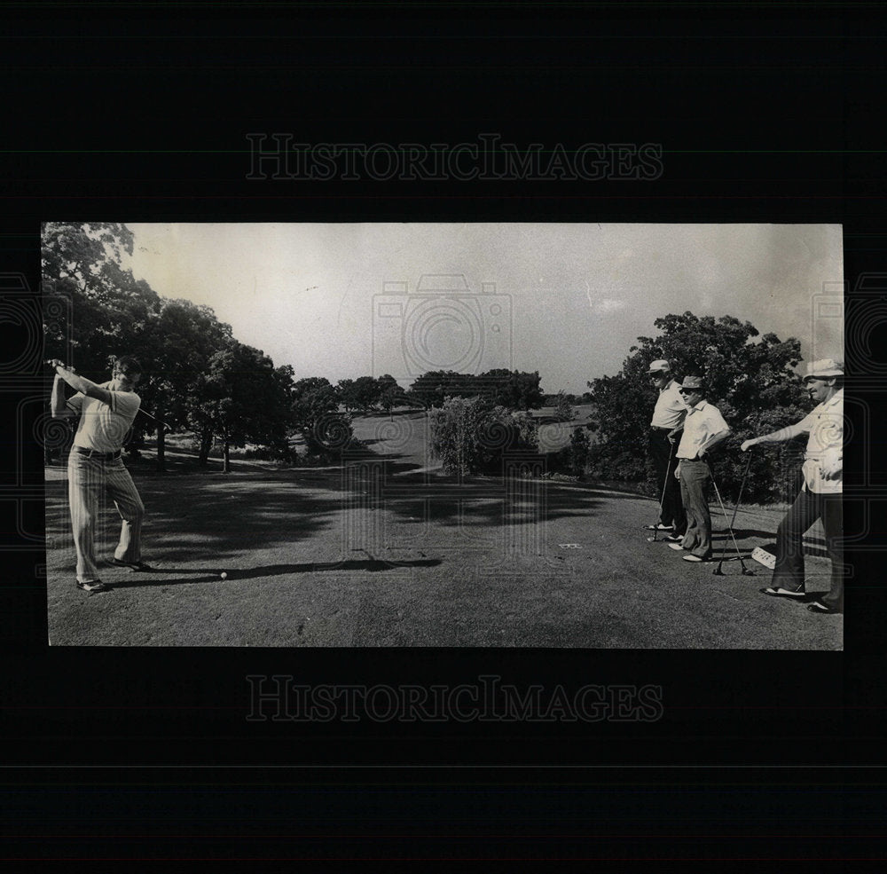 1973 Press Photo Cog Hill Golf Course Lemont Illinois - Historic Images