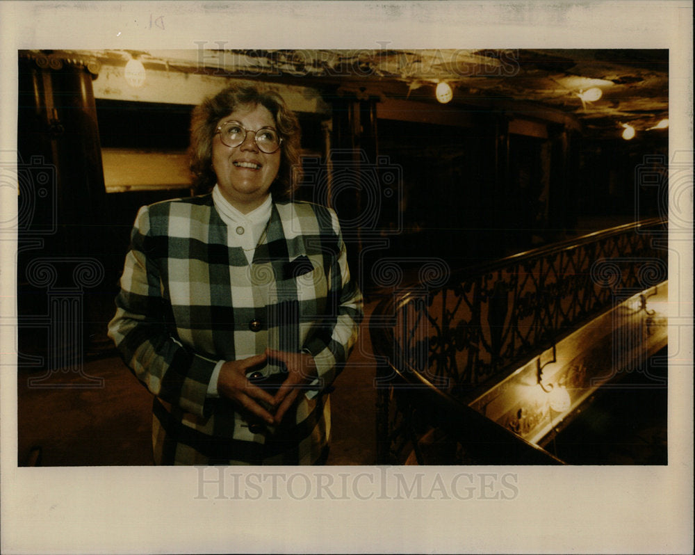 1993 Press Photo Kim Johnson Detroit Opera House Pepper - Historic Images