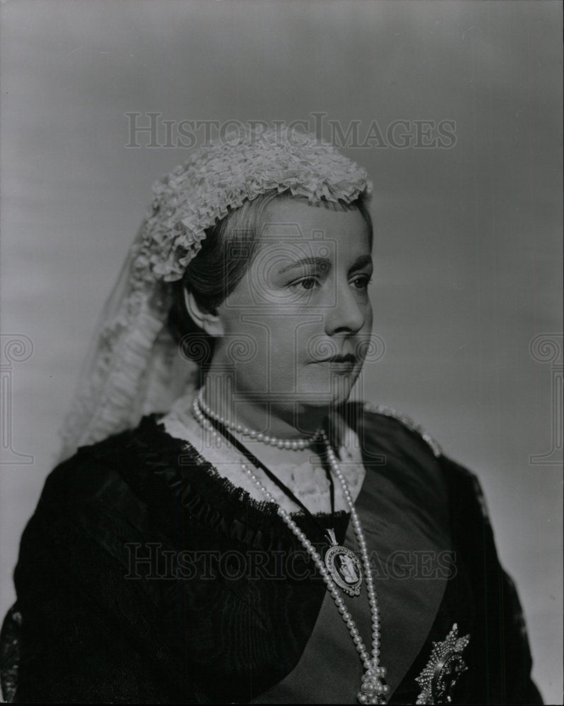 Press Photo Irene Dunne American film artist singer act - Historic Images