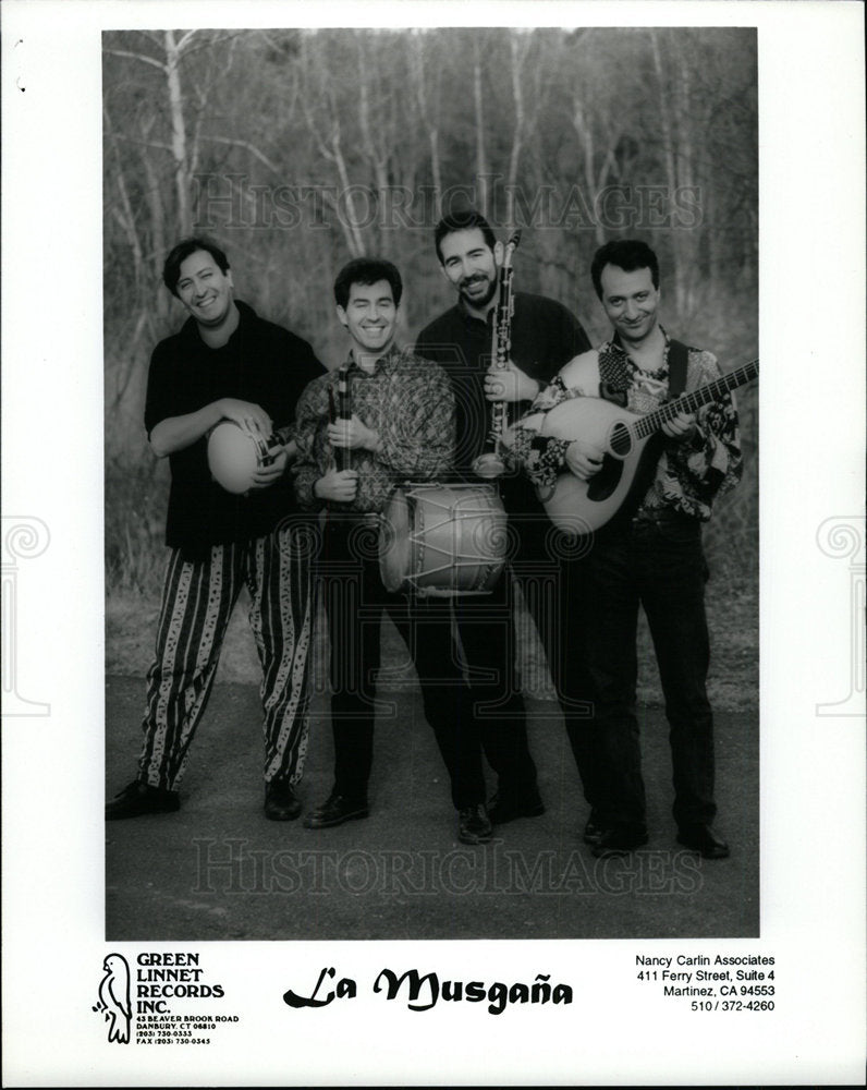 1996 Press Photo La Musgana folk music group Jose Marti - Historic Images