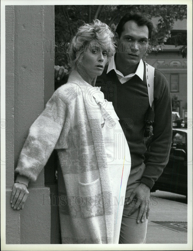 1987 Press Photo Hit And Run Film Actors Light Smits - Historic Images