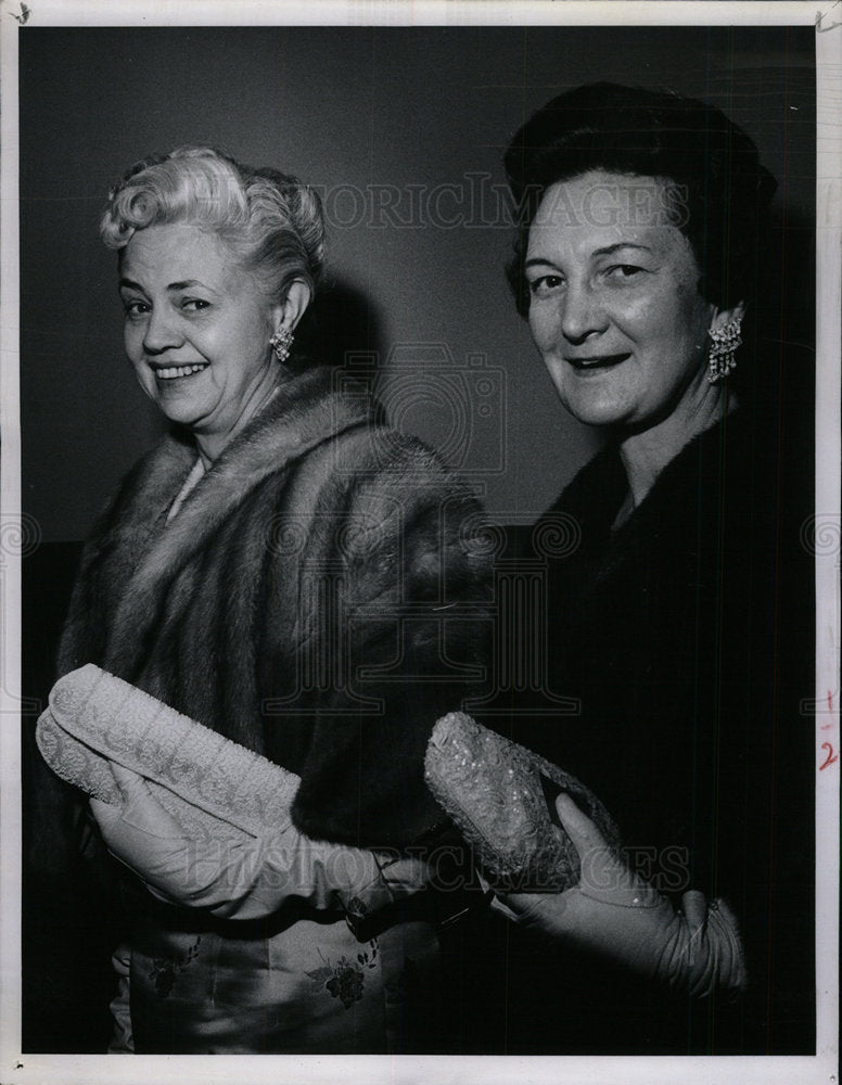 1960 Press Photo Mrs Clark Gittings - Historic Images