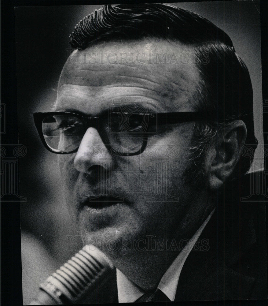 1973 Press Photo John Bear republican Duane Hewelk  - Historic Images