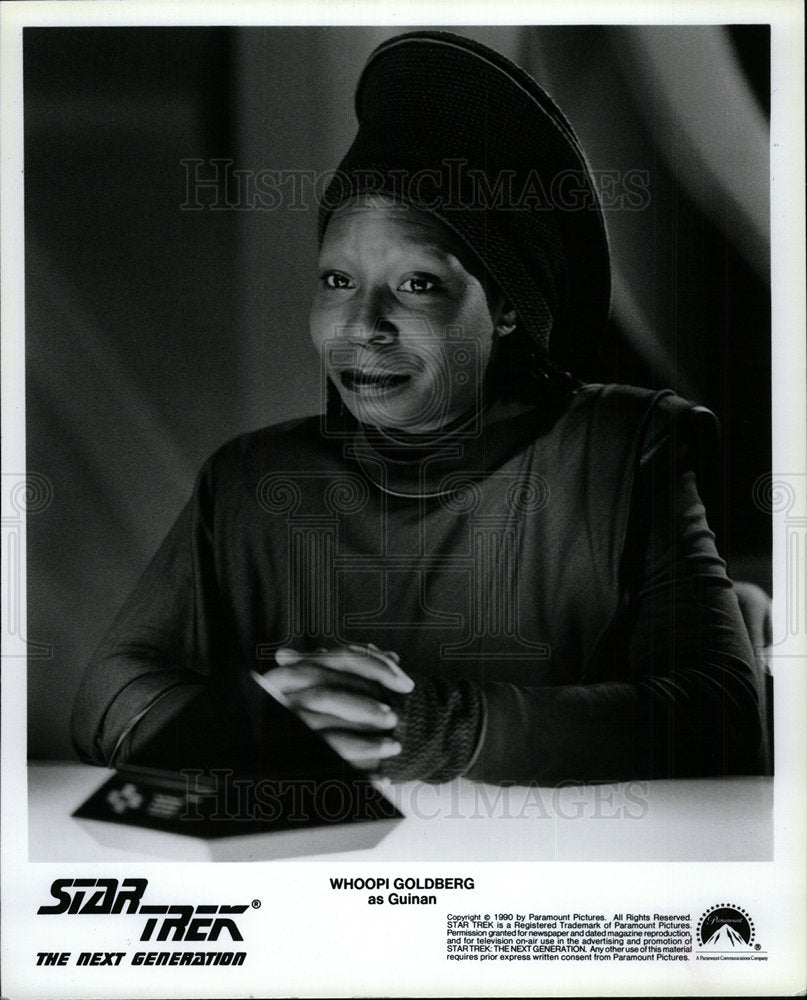 1993 Press Photo Whoopi American comedian actress singe - Historic Images