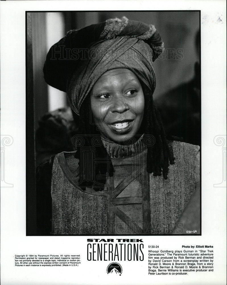 1994 Press Photo Whoopi Goldberg comedian actress singe - Historic Images