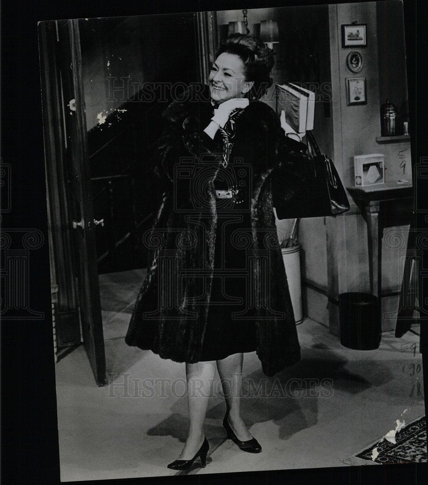 1971 Press Photo Nancy Kelly American Actress - Historic Images
