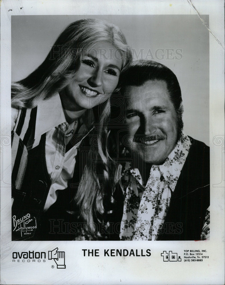 1978 Press Photo The Kendalls country music duo Royce - Historic Images