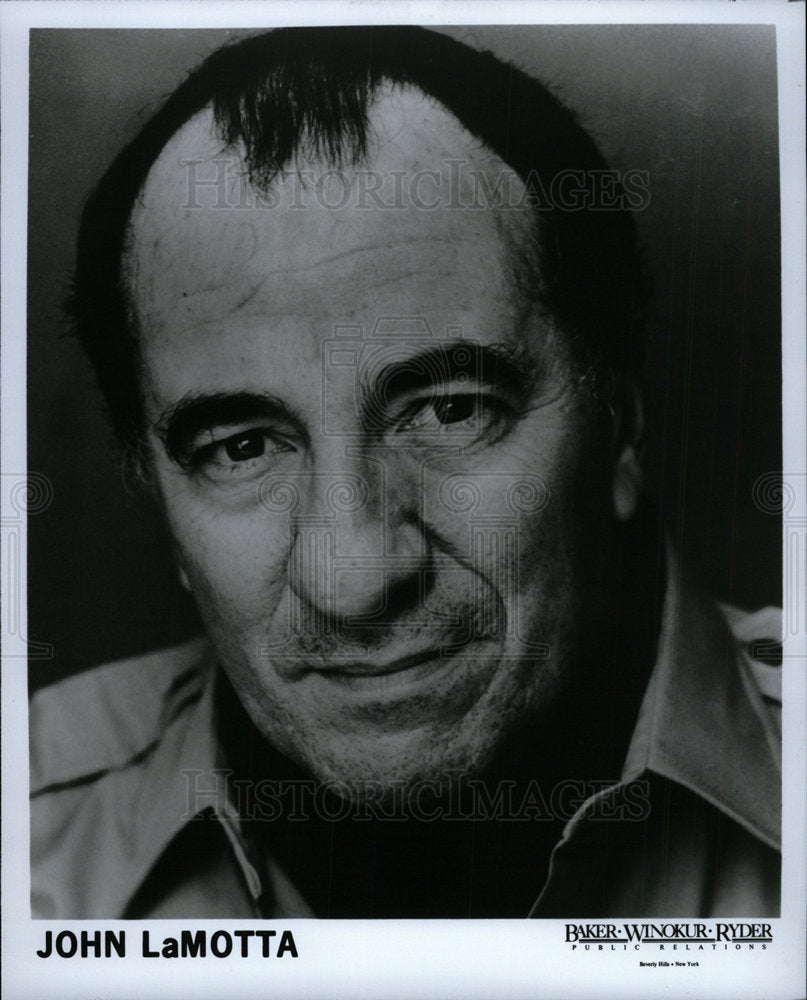 1988 Press Photo John LaMotta American Actor - Historic Images