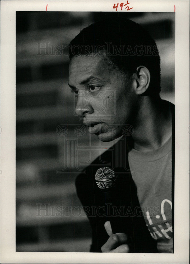 1985 Press Photo Maurice Davis - Historic Images