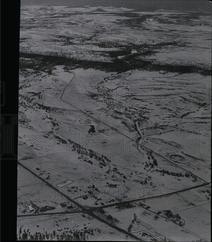 1962 Press Photo Aerial View Mrs. Billie DeMersseman Gr - Historic Images