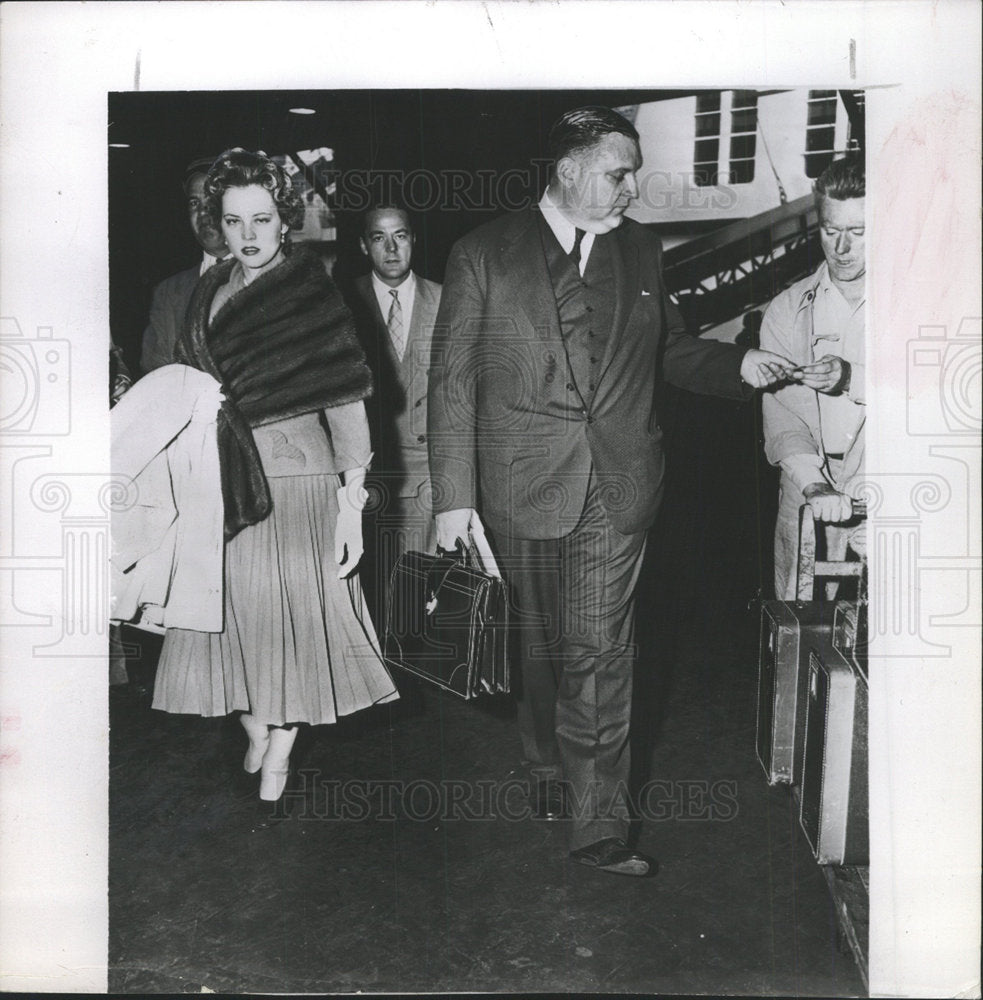 1964 Press Photo JJ Astor &amp; Wife Return From Honeymoon - Historic Images