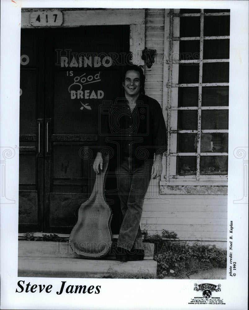 1994 Press Photo Country Blues Guitarist Steve James - Historic Images