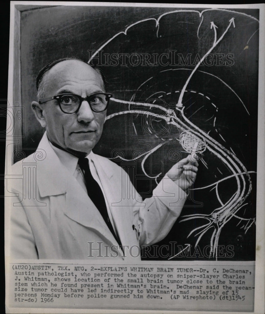 1966 Dr. C. DeChenar performed the autopsy - Historic Images