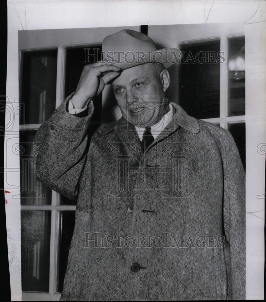 1954 Press Photo AFL President George Meany- RSA00205 - Historic Images