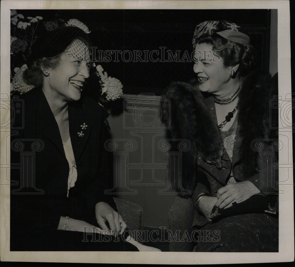 1950 Mrs. Charles Lowen, Mrs. Helen Stokes-Historic Images