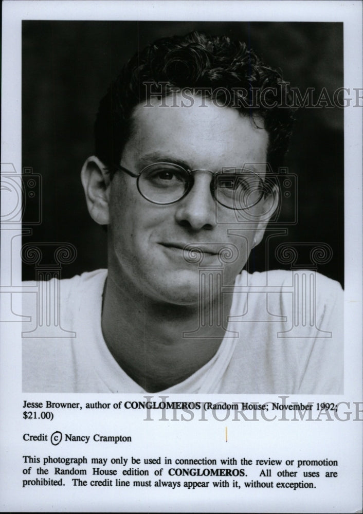 1992 Press Photo Jesse Browner, Author- RSA00461 - Historic Images