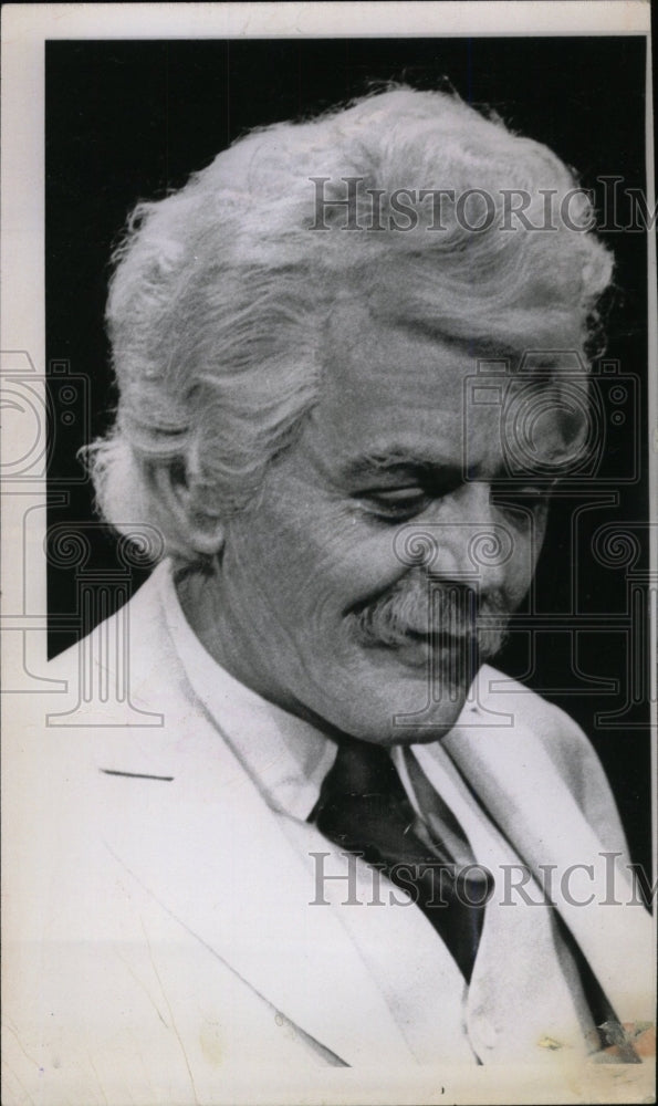 1966 Hal Holbrook Actor Mark Twain - Historic Images