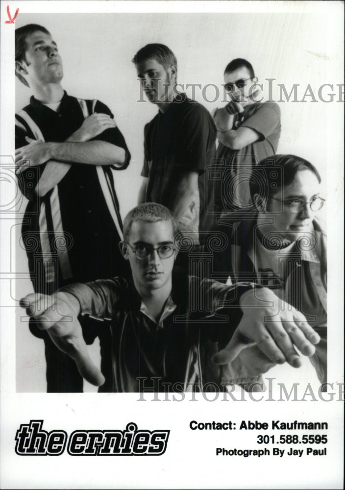 1998 Press Photo Ernies American rock band Richmond Vir- RSA00683 - Historic Images