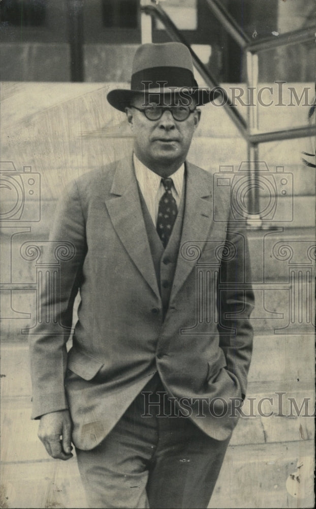 1934 Press Photo Judgement Day Frank Gilligan Aurora Ba- RSA00819 - Historic Images