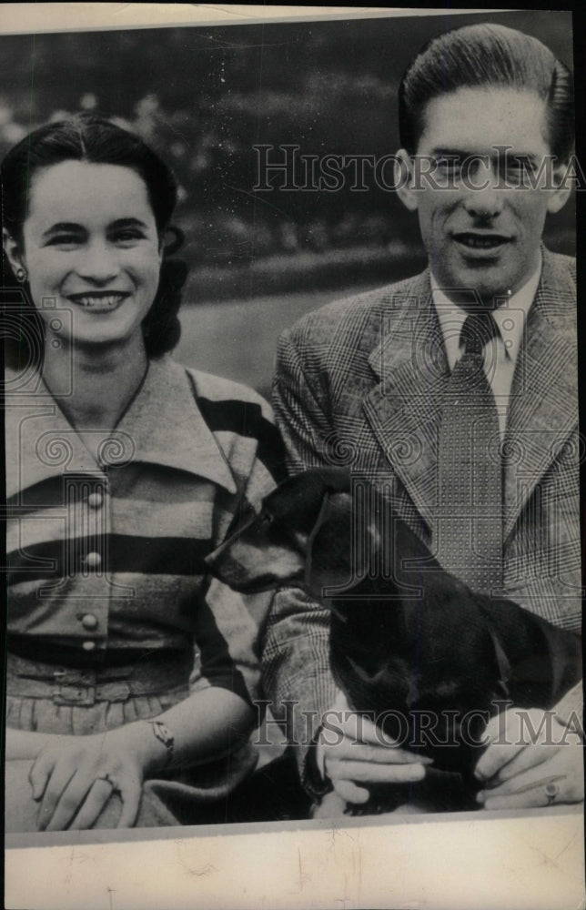 1949 Earl Of Harewood Engaged Marion Stein - Historic Images