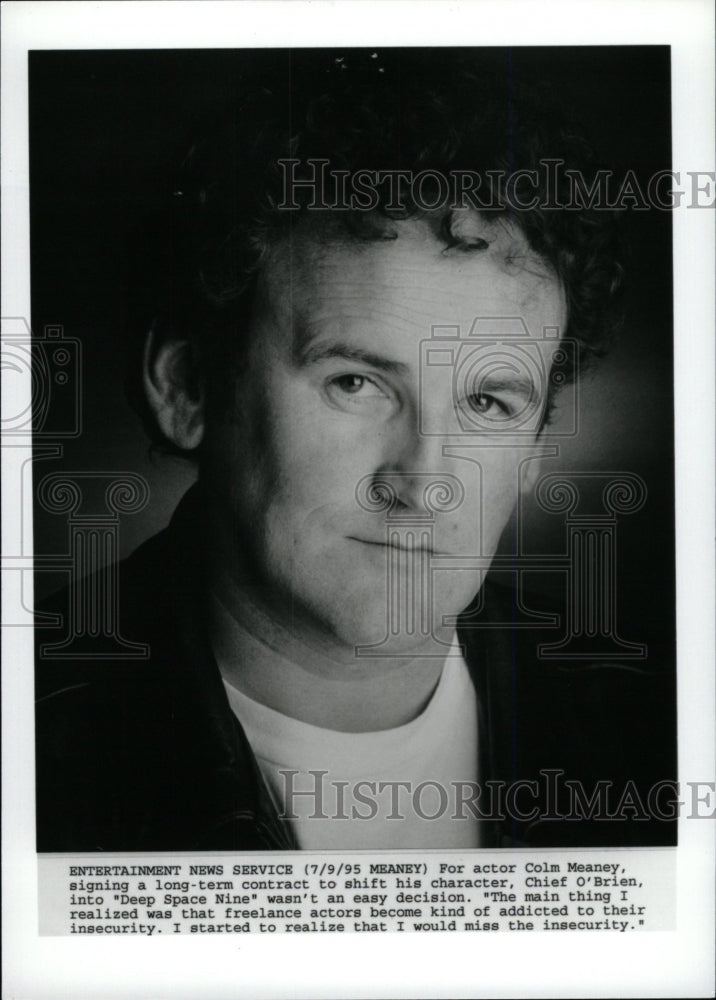 1995, Com Meaney Actor Deep Space Nine- RSA00937 - Historic Images
