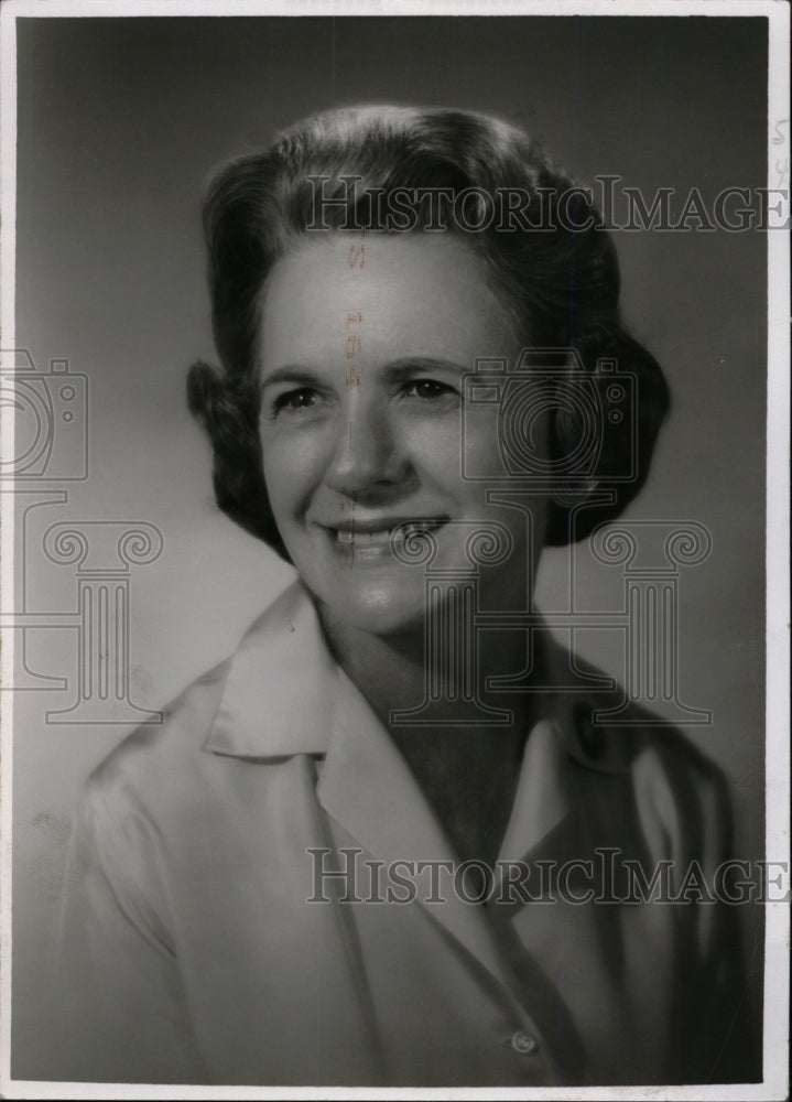 1963 Mrs Hubner president Wallace Village A-Historic Images